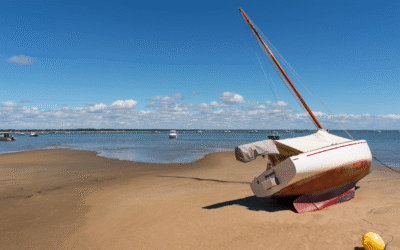 Secrets estivaux des plages du bassin d’arcachon sous ciel azur